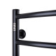 Рушникосушарка UNIO LD EL 700-500-7 BLK Драбинка Дуга електро чорна (21668)