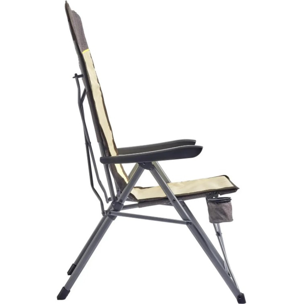 Кресло раскладное Uquip Justy XL Sand/Grey (244045) (DAS303231)