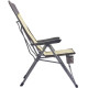 Кресло раскладное Uquip Justy XL Sand/Grey (244045) (DAS303231)