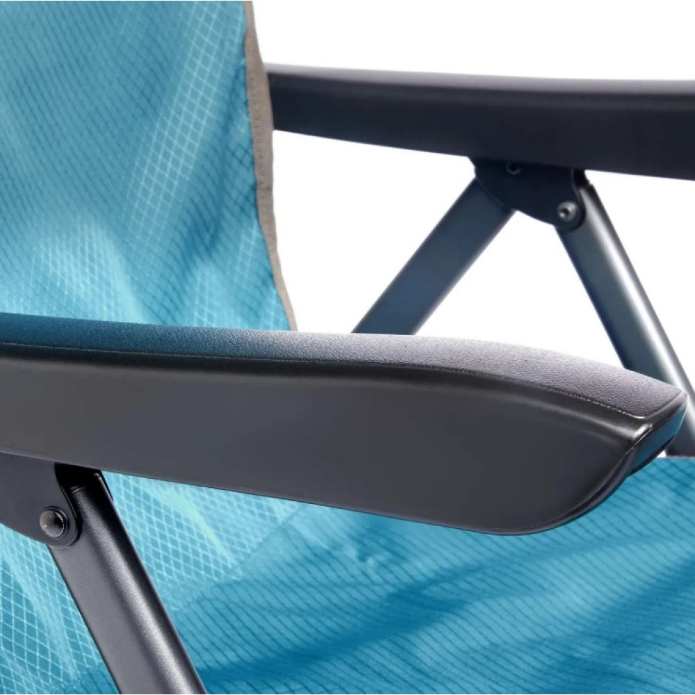Крісло розкладне Uquip Justy XL Blue/Grey (244037) (DAS303232)