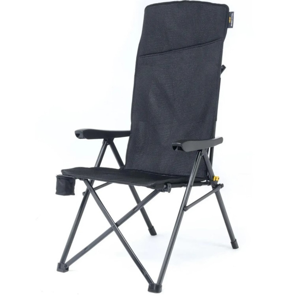 Крісло розкладне Uquip Justy XL Black (244053) (DAS303233)