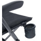 Крісло розкладне Uquip Justy XL Black (244053) (DAS303233)