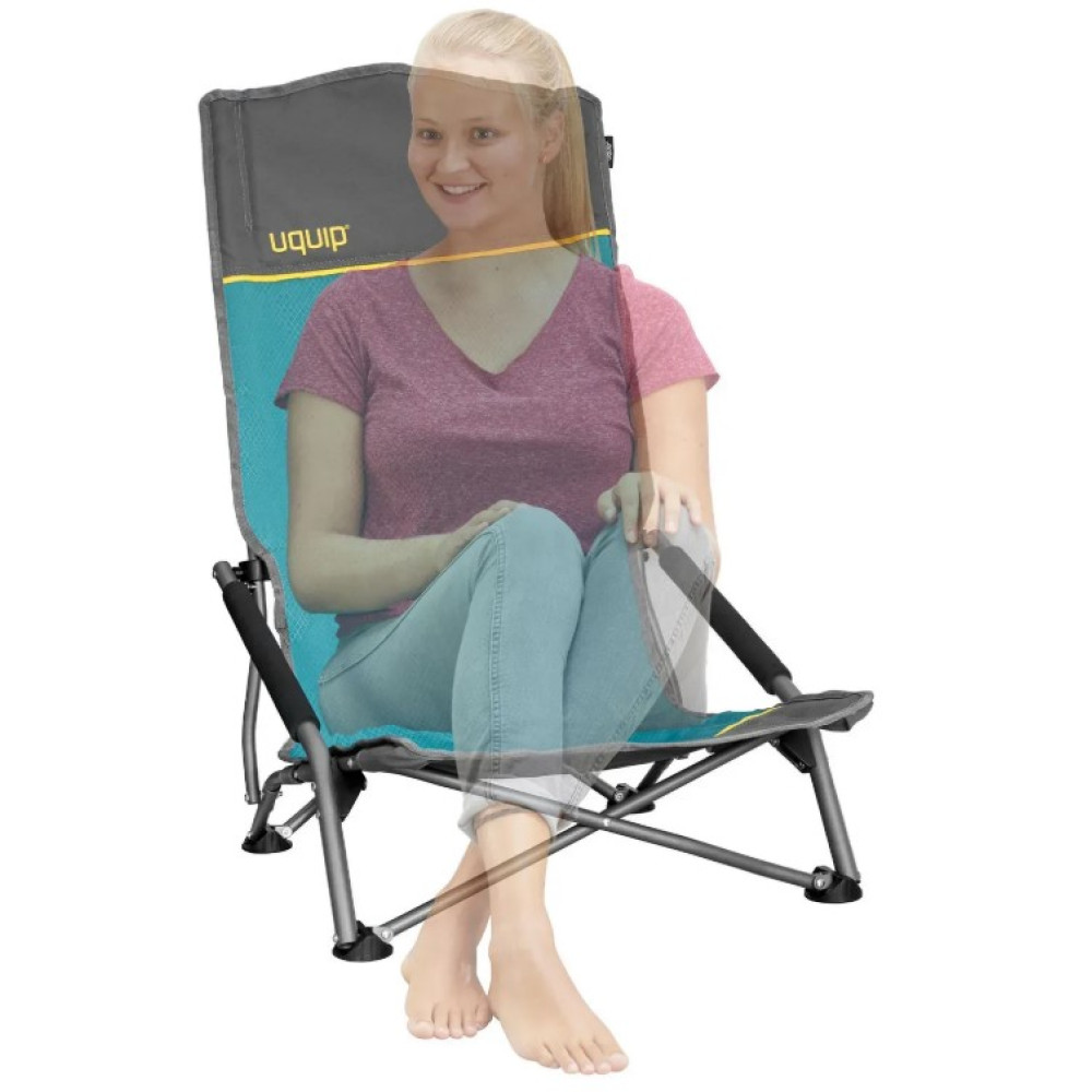 Кресло раскладное Uquip Sandy XL Blue/Grey (244030) (DAS303234)