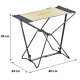 Стілець розкладний Uquip Fancy Sand/Grey (244041) (DAS303235)