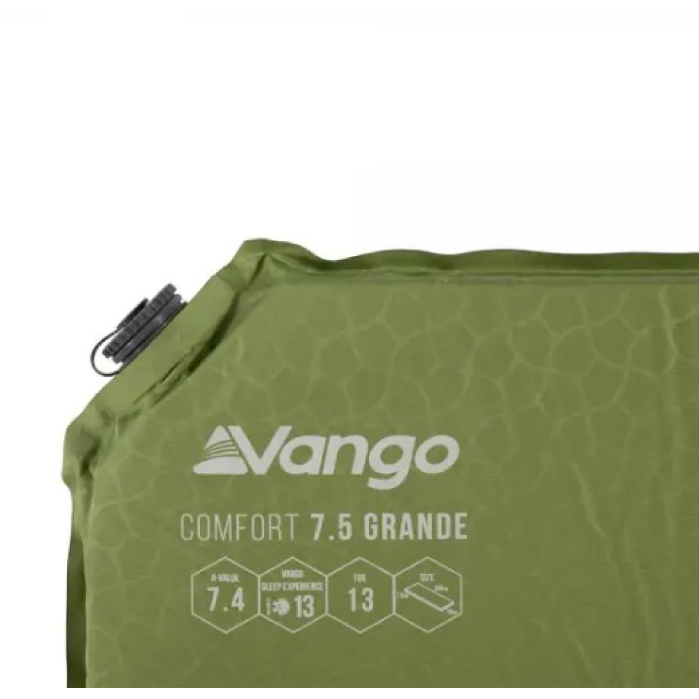 Килимок самонадувний Vango Comfort 7.5 Grande Herbal (SMQCOMFORH09M1K)