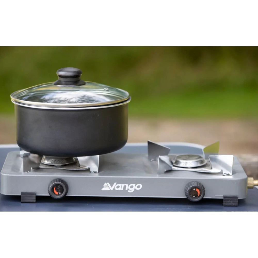 Портативна газова плитка Vango Blaze Double Grey (ACPBLAZE G10A81) 929688