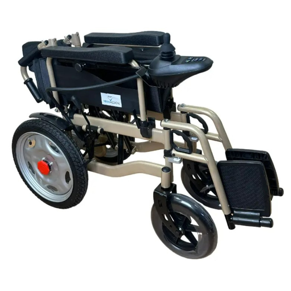 Складное электрическое кресло колесное Vera Medical до 150 кг (VRM-010)