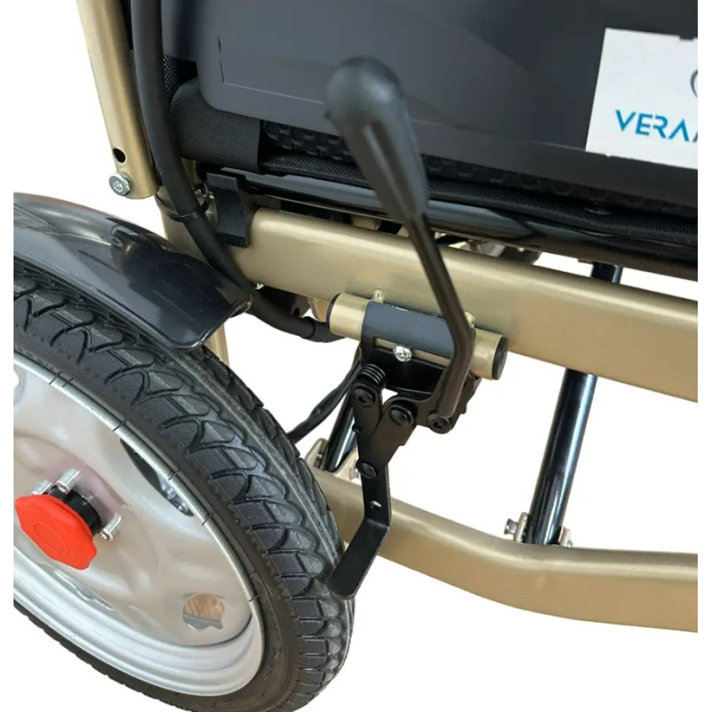 Складное электрическое кресло колесное Vera Medical до 150 кг (VRM-010)