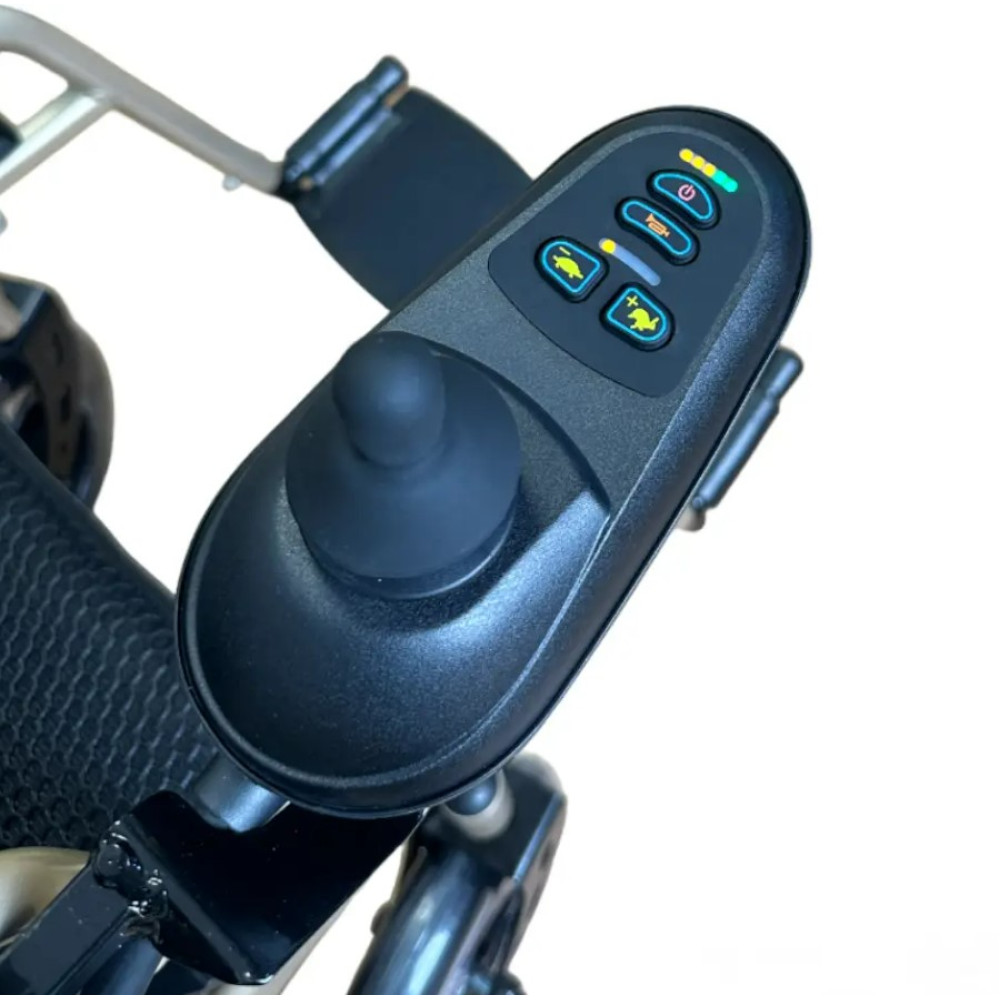 Складное электрическое кресло колесное Vera Medical до 150 кг (VRM-010)