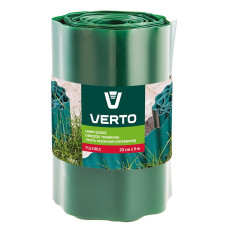 Газонный бордюр Verto 20x900 см Зеленый 15G512
