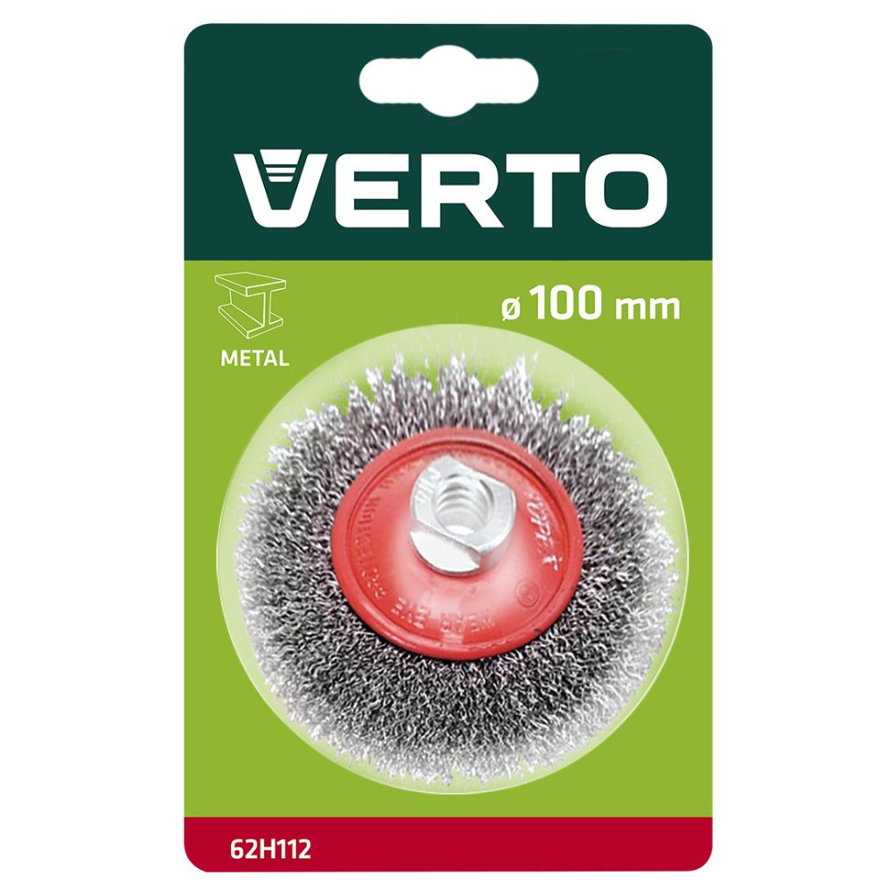 Щітка дискова Verto 100 мм 62H112