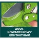 Секатор Verto контактный с наковаленкой 15G205