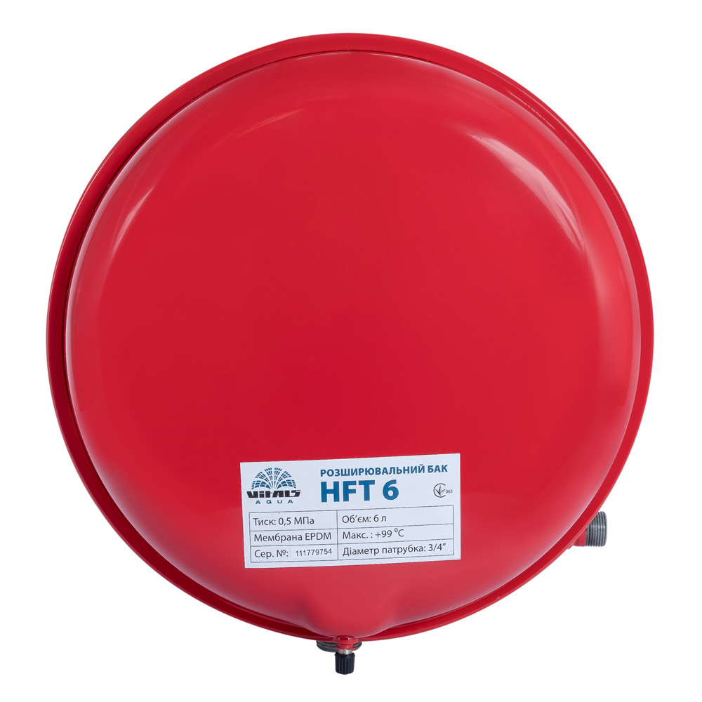 Розширювальний бак Vitals aqua HFT 6 л (57947T)