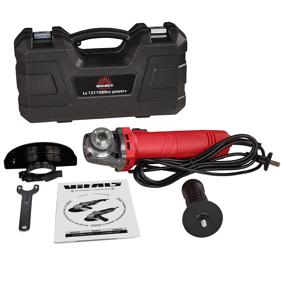 Кутова шліфувальна машина Vitals Master Ls 12110BRvc Power+