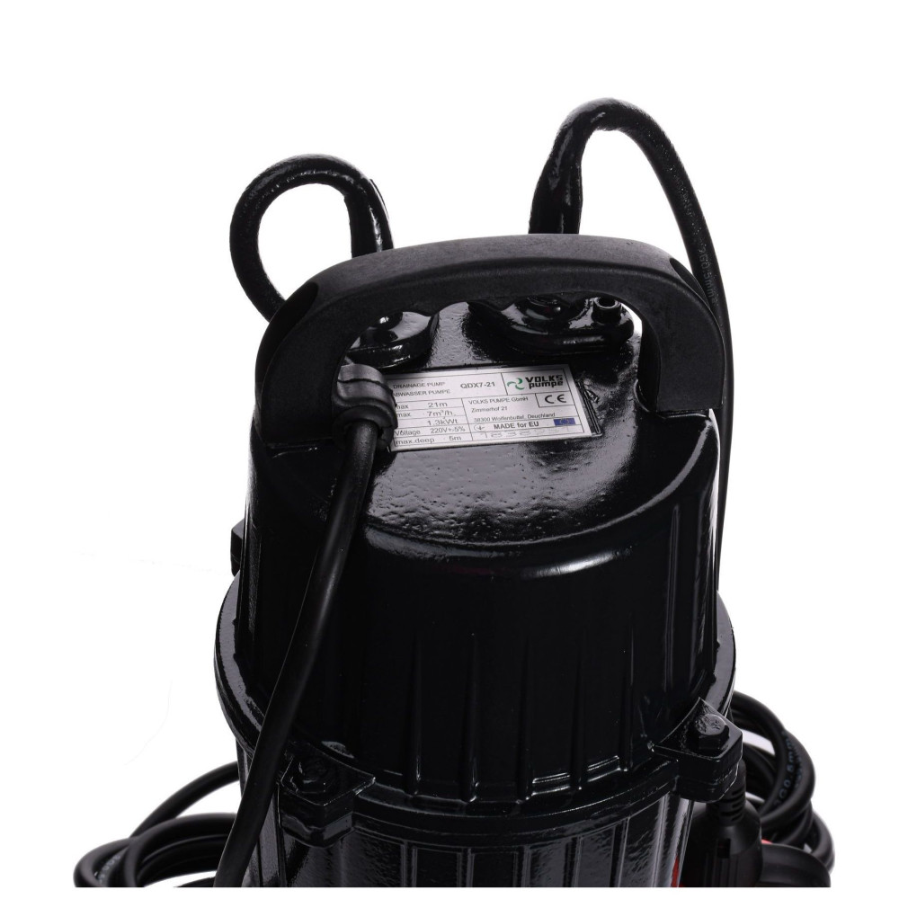 Дренажний насос VOLKS pumpe QDX7-21 1,3кВт (8746)