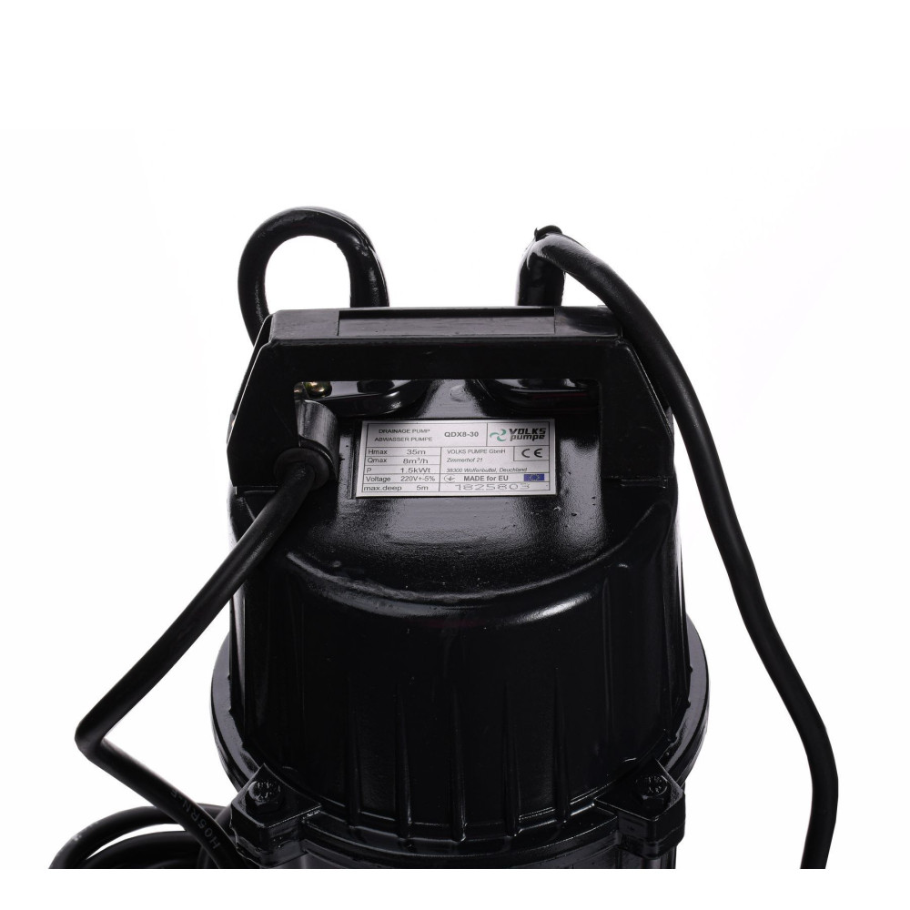 Дренажний насос VOLKS pumpe QDX8-30 1,5кВт (15477)