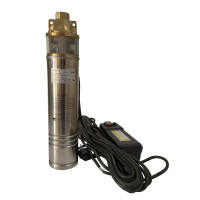 Насос вихревой скважинный VOLKS pumpe 4SKm100 + кабель 15м + пульт (8901)