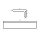 Поличка кам'яна VOLLE Solid surface 300х120х65мм