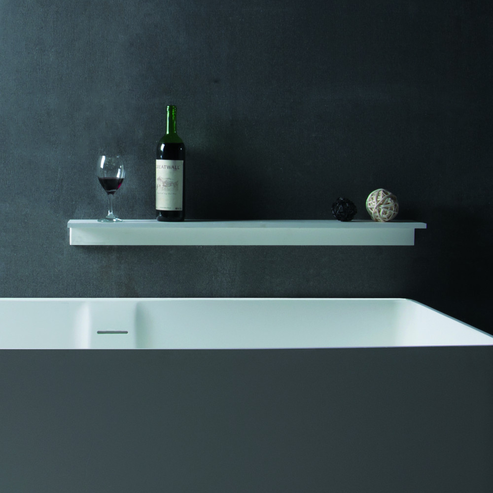 Поличка кам'яна VOLLE Solid surface 300х120х65мм
