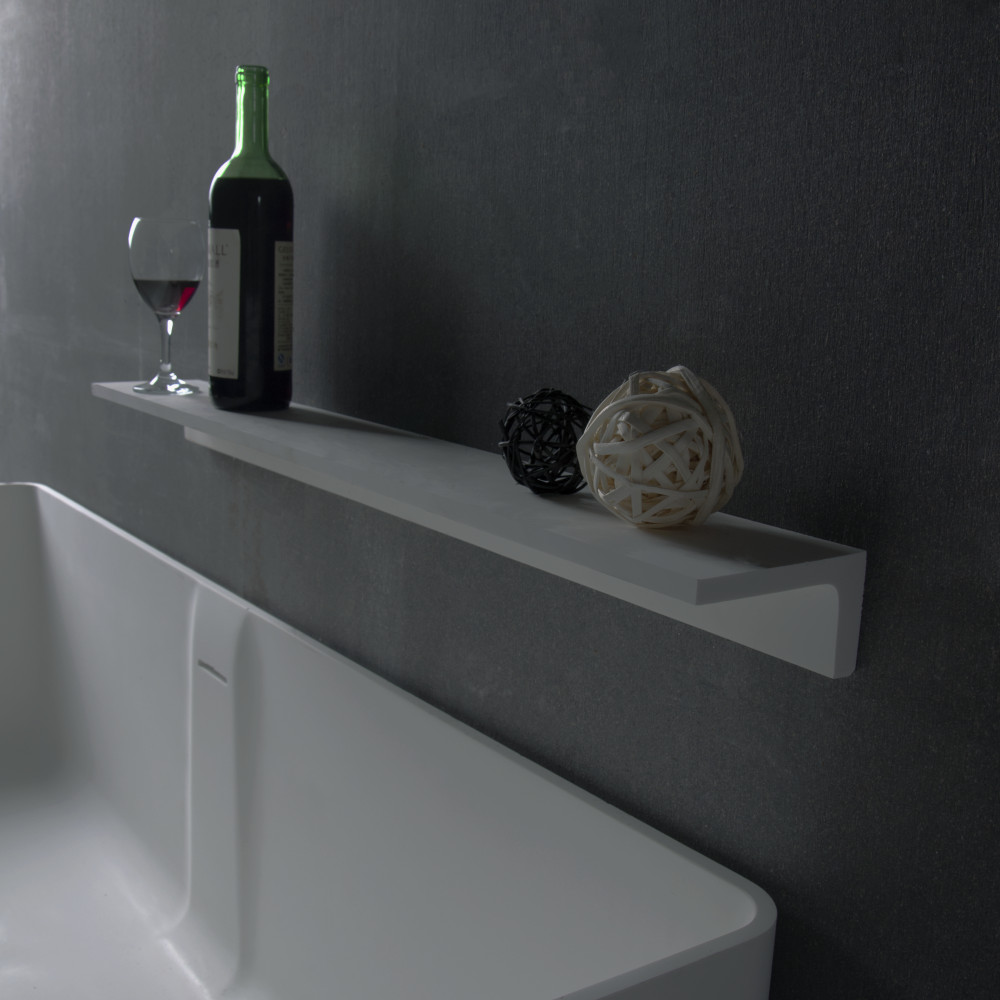 Поличка кам'яна VOLLE Solid surface 600х120х65ммм
