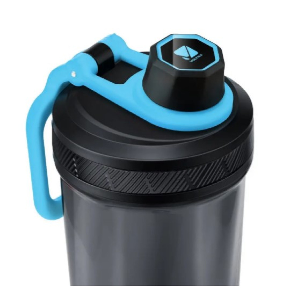 Шейкер спортивный электрический VOLTRX Gallium 600 мл Tritan Blue (Gallium_Blue)