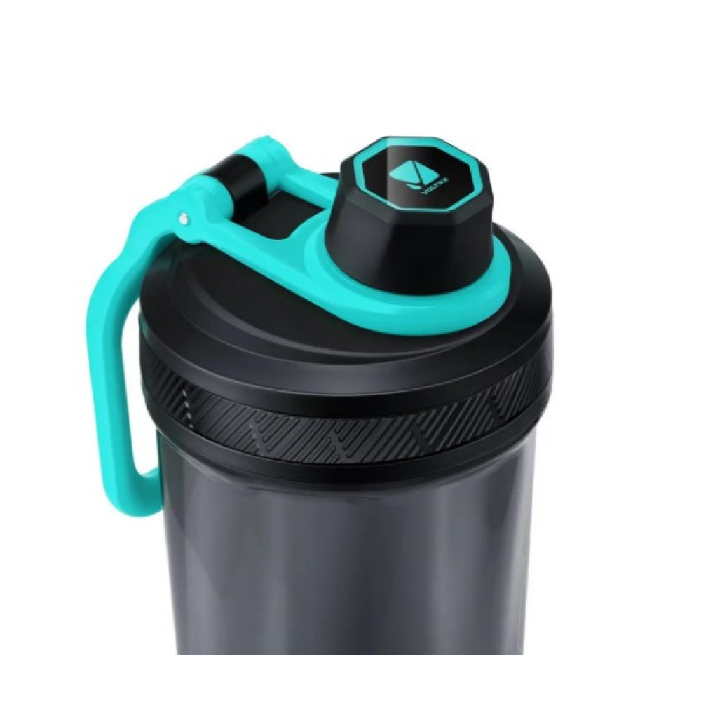 Шейкер спортивный электрический VOLTRX Gallium 600 мл Tritan Mint (Gallium_Mint)