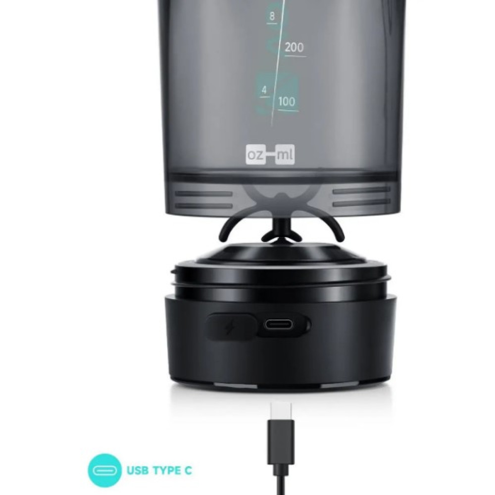 Шейкер спортивный электрический VOLTRX Gallium 600 мл Tritan Mint (Gallium_Mint)
