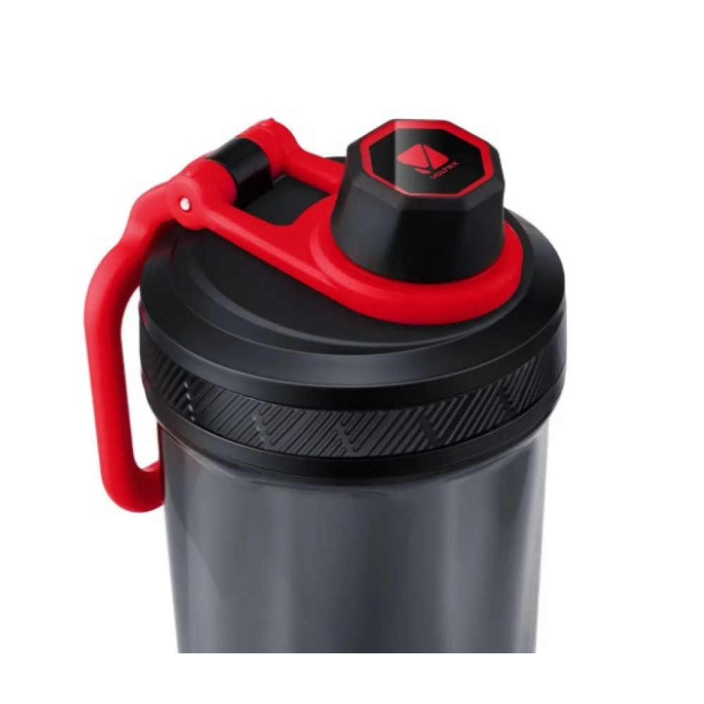 Шейкер спортивный электрический VOLTRX Gallium 600 мл Tritan Red (Gallium_Red)