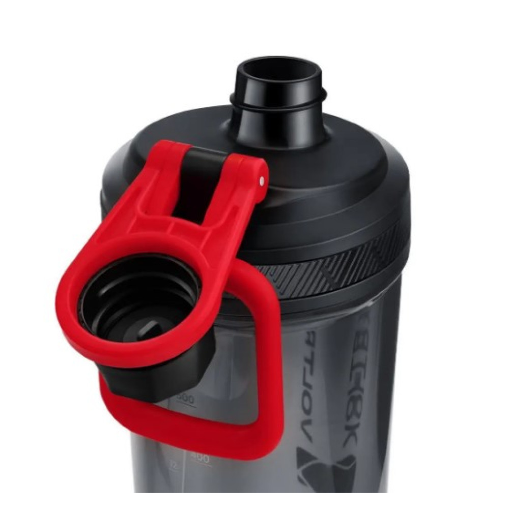 Шейкер спортивный электрический VOLTRX Gallium 600 мл Tritan Red (Gallium_Red)