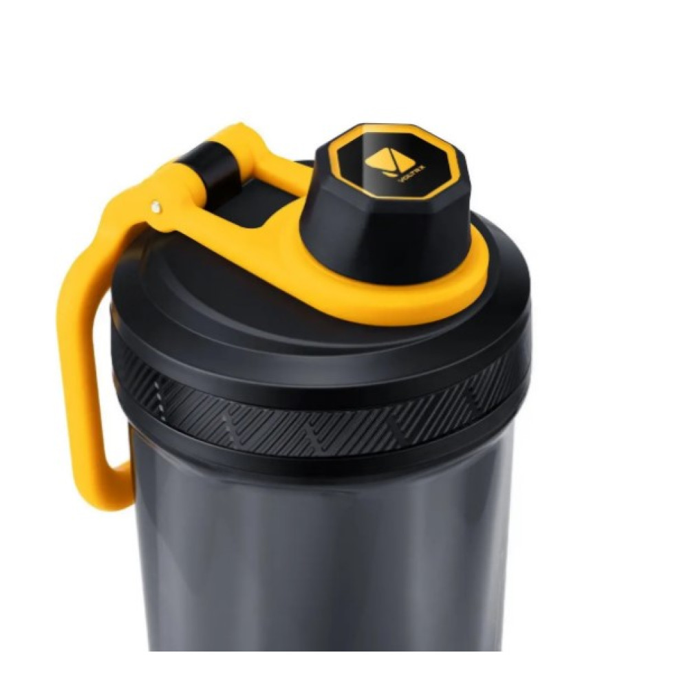 Шейкер спортивний електричний VOLTRX Gallium 600 мл Tritan Yellow (Gallium_Yellow)
