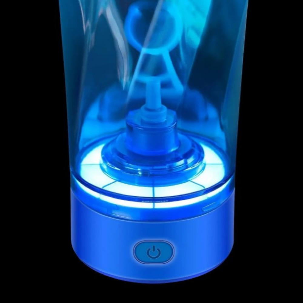Шейкер спортивный электрический VOLTRX VortexBoost 600 мл. Tritan Blue (Vortex_Blue)