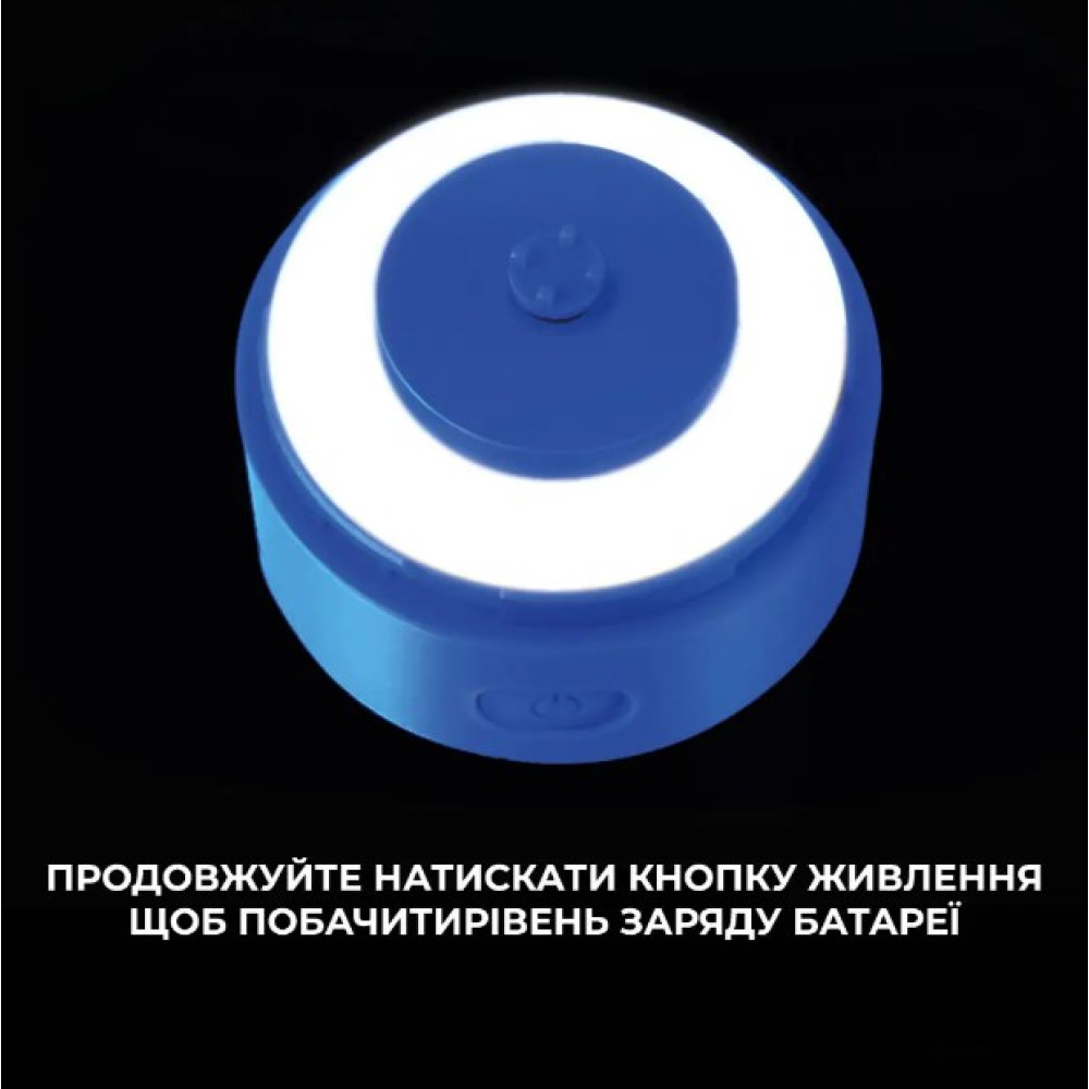 Шейкер спортивный электрический VOLTRX VortexBoost 600 мл. Tritan Blue (Vortex_Blue)