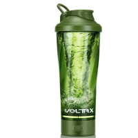Шейкер спортивний електричний VOLTRX VortexBoost 600 мл Tritan Green (Vortex_Green)