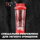 Шейкер спортивный электрический VOLTRX VortexBoost 600 мл Tritan Red (Vortex_Red)