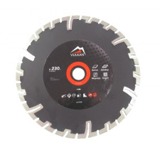 Диск алмазный Vulkan ZY-TS230 230*22,23 мм турбо-сегмент 6768