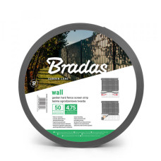 Лента ограждающая Bradas 4,75 см х 50 м 1200 г/м2 графит TOB120047550GYL