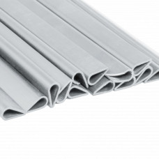 Клипсы для ограждающих лент Bradas 450 г светло-серые 20 шт TOBK1920LGY