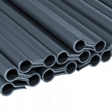 Клипсы для ограждающих лент Bradas SOLID 450 г серые 20 шт TOBKS1920GY