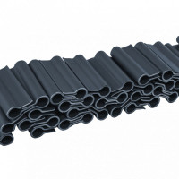 Клипсы для ограждающих лент Bradas SOLID 4,75 см серые 40 шт TOBKS4740GY