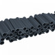 Кліпси для стрічок Bradas SOLID 4,75 см сірі 40 шт TOBKS4740GY