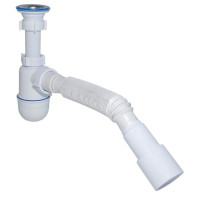 Сифон Waterstal А-3202 под умывальник с гофрой 1 1/4” 40/50