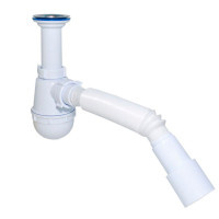 Сифон Waterstal А-40029 для мийки 1 1/2″ з гофрою