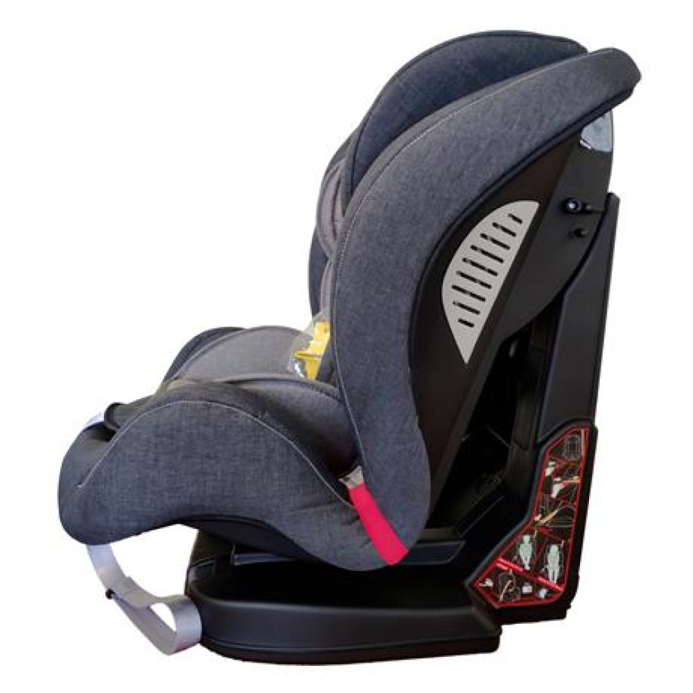 Автокрісло Welldon Encore Isofix (графітовий/сірий) BS07-TT01-005 (BS07-TT95-001)