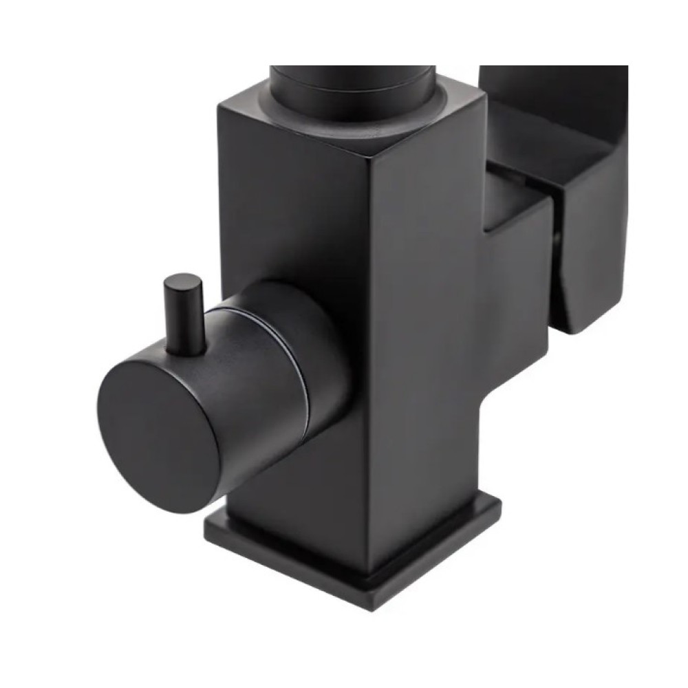 Змішувач для кухні WEZER з підлкюченням до фільтру PRO4C-02-BLACK