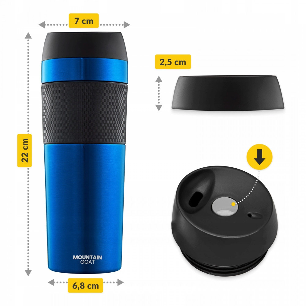 Термокухоль Mountain Goat Travel 0.4 л Blue (P-5907739315700)