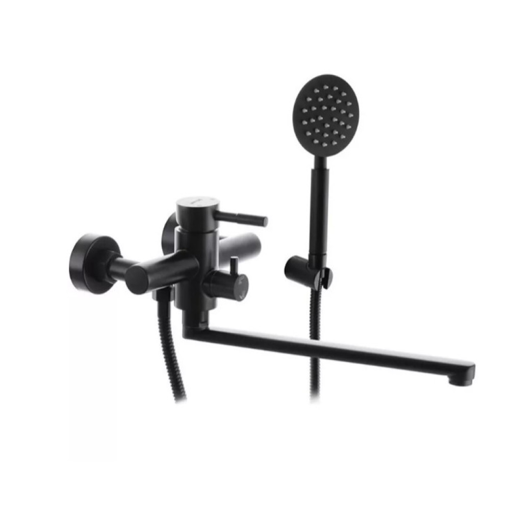 Змішувач для ванни WEZER EKO7A-01-BLACK