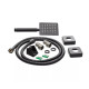 Змішувач для ванни WEZER PRO7-02-BLACK
