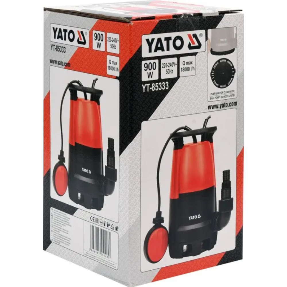 Насос дренажний YATO YT-85333