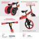 Біговел YVolution Yvelo Junior Червоний N101047