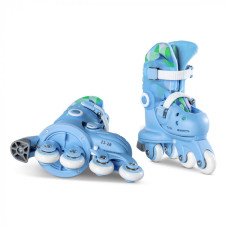Детские ролики YVolution Switch Skates голубые YR25B4